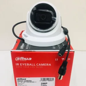 Cámara Domo Dahua DH-HAC-HDW1200TMQN-Z-A 2MP HDCVI Varifocal con IR y Audio