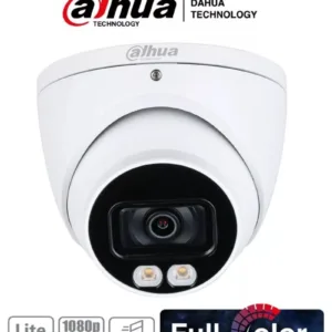 Cámara Domo Dahua DH-HAC-HDW1239TN-IL-A 2MP Full-Color con Luz Blanca, Micrófono y Lente 2.8mm