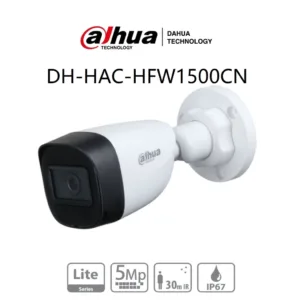Cámara Dahua de Seguridad DH-HAC-HFW1500CN 5MP Full HD con IR