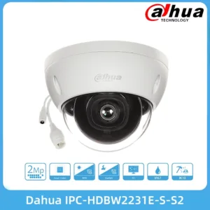 Cámara IP Dahua Domo DH-IPC-HDBW2231E-S-S2 2MP Starlight con IR 30m, Micrófono y WDR Real 120dB