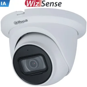 Cámara Domo IP Dahua DH-IPC-HDW3449TMN-AS-LED-0280B 4MP Full-Color con Luz Blanca y Micrófono Integrado