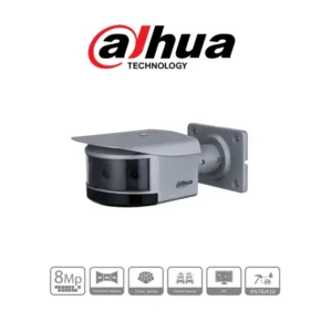 Cámara IP Dahua DH-IPC-PFW8840N-A180 4×2MP Panorámica Multi-Lente con WDR y IR Inteligente