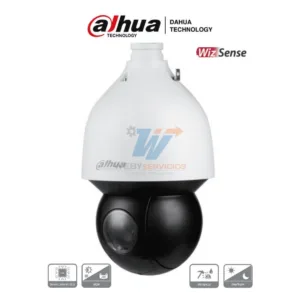 Cámara PTZ Dahua DH-SD5A225GB-HNR 2MP 25x Zoom Óptico IR150m WizSense IA