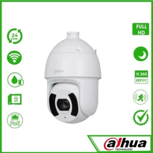 Cámara PTZ Dahua DH-SD6CE225DB-HNY IP Full HD 25x Zoom Óptico WizSense