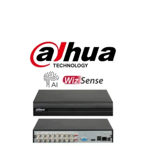 Grabador DVR Dahua DH-XVR1B16H-I 16 Canales con SMD Plus H.265+ WizSense