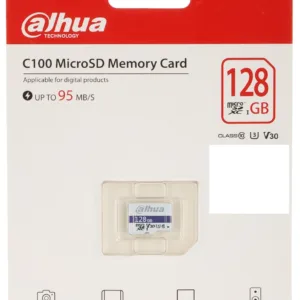 Tarjeta MicroSD Dahua DHI-TF-C100/128GB Clase 10 de 128GB con Alta Velocidad y Rendimiento