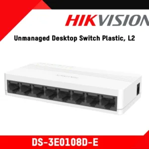 Switch HIKVISION DS-3E0108D-E – Switch Ethernet 8 Puertos 10/100 Mbps