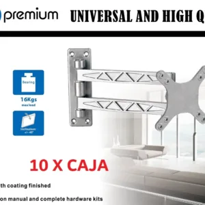 Soporte para TV HC Premium HC-S04 – Soporte Fijo Metálico de Alta Resistencia