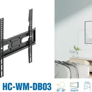 Soporte para TV HC Premium HC-WM-DB03 – Soporte Articulado Doble Brazo Reforzado