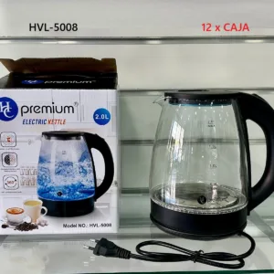 Hervidor de Agua HVL-5008 HC Premium – Diseño metálico y potencia eficiente