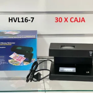 Detector de Billetes HVL16-7 – Portátil, preciso y eficiente con luz UV