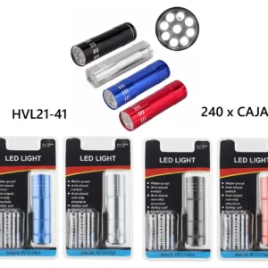 Linterna LED HVL21-41 – Compacta, resistente y de alto brillo