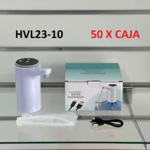 Dispensador de Agua HVL23-10 – Automático, recargable y portátil para botellones