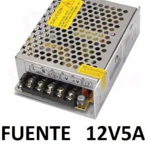Fuente de Poder 12V 5A HVL23-32 – Energía estable y segura para equipos electrónicos