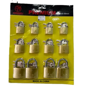 Set de Candados S/M HVL24-958 – Seguridad confiable para hogar y oficina