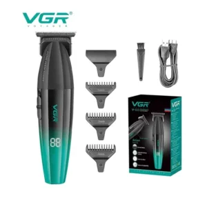 Corta Pelo Profesional VGR V-906 – Potente, Preciso y Recargable